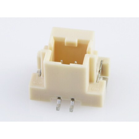 Molex Board Connector, 2 Contact(S), 1 Row(S), Male, Straight, 0.079 Inch Pitch, Surface Mount Terminal,  5600200220